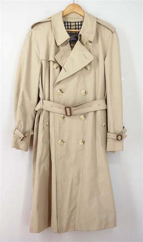 authentic vintage burberry trench coat|vintage burberry trench coat men's.